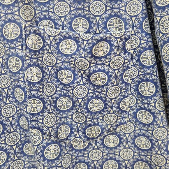 Vintage 70s 80s Arrow Scrambler Knit Men's Short Sleeve Buttondown Disco - Picture 2 of 10